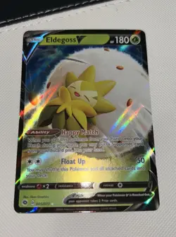 Pokemon Card Eldegoss V Ultra Rare Holo Champions Path 05/73 English TCG - Image 1