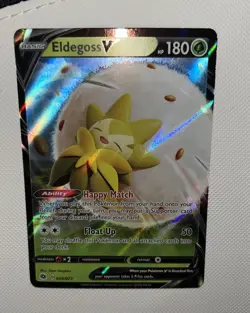 Pokemon Card Eldegoss V Ultra Rare Holo Champions Path 05/73 English TCG - Image 2