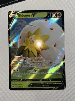 Pokemon Card Eldegoss V Ultra Rare Holo Champions Path 05/73 English TCG - Image 3