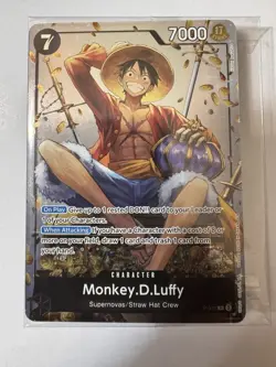 P-075 Monkey.D.Luffy Promo Card TS-02 Tin Set 02 ENGLISH SEALED - Image 1