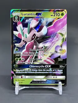 Lurantis GX 15/149 Sun & Moon NM Ultra Rare Pokemon Card - Image 1