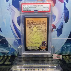 PSA 10 Pokemon Card Promo 1998 Pokemon Machine Vending Series 3 Japanese - Image 1