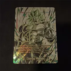 Dragon Ball Super Card Game Broly Energy Marker E103 Holo English Card - Image 1