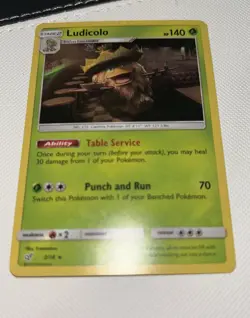 Pokemon Card Ludicolo 2/18 Detective Pikachu Promo Holo Rare English TCG - Image 2