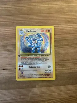 Machamp 8/102 Deck Exclusive Promo Pokemon Card – Near Mint (PR) - Image 1