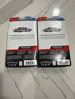 Pokemon TCG Blister Pack Set Paradox Rift Glimmora Ceruledge 2023 Cards Lot of 2 - Image 4