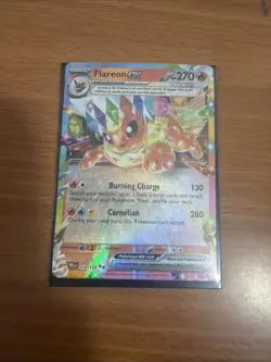 Flareon ex 014/131 Prismatic Evolutions Double Rare Pokemon Card English - Image 1