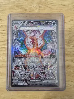 Charizard ex 223/197 SIR Obsidian Flames Pokemon Card NM/Mint - Image 1