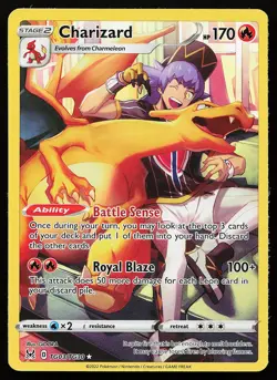 Charizard TG03/TG30 Ultra Rare Lost Origin Trainer Gallery Pokemon Card - Image 1