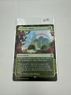 MtG Prismatic Omen (WOT-0060) Rare Foil English MINT - Image 1