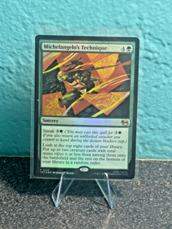 Michelangelo's Technique Teenage Mutant Ninja Turtles Foil 122 - Image 1