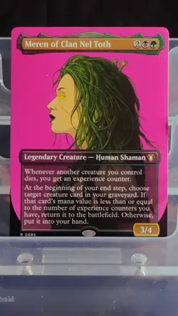 Meren of Clan Nel Toth (Borderless) Commander Masters Regular - Image 1