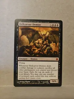 Hellcarver Demon [Rise of the Eldrazi] Near Mint - Image 1