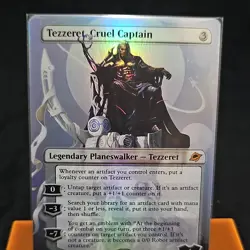 Magic: The Gathering Tezzeret Cruel Captain Planeswalker Holo English - Image 1
