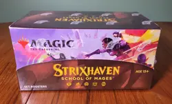 Strixhaven: School of Mages Set Booster Box - NEW Sealed Magic the Gathering - Image 1