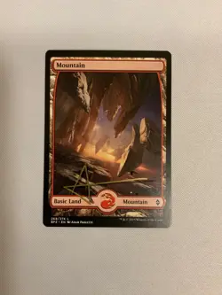 MTG Magic Mountain Signed F&B Artist Proof x1 Battle For Zendikar Paquette - Image 1