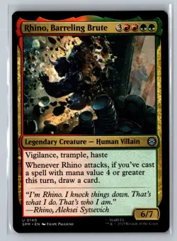 Rhino, Barreling Brute Marvel's Spider-Man 140 Uncommon - Image 1