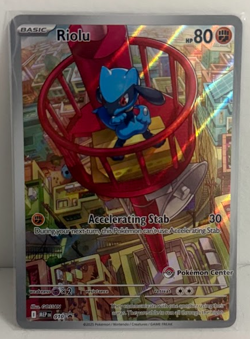 Riolu 010 Pokemon Mega Evolution Promos Pokemon Center Exclusive - Image 1