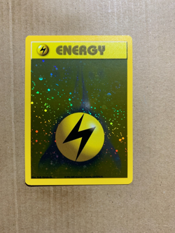 Lightning Energy WOTC League Promo - Reverse Holo Pokemon Card - NM/Mint - Image 1