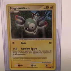Pokemon Magnemite Stormfront 67/100 Regular Common 50 HP English 2008 TCG Card - Image 1