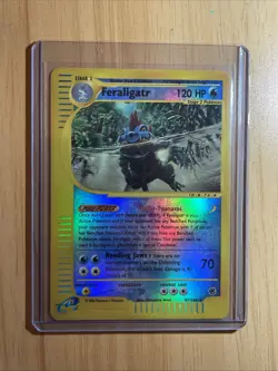 Pokemon Feraligatr Expedition Reverse Rare 47/165 - Image 1