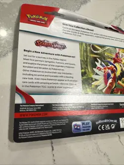 Pokemon Scarlet and Violet Base Set - 3 Pack Blister SEALED - Image 5