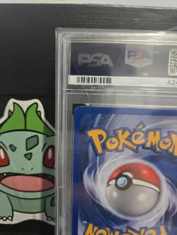 2000 Pokemon Neo Genesis Holo Lugia #9 PSA 9 MINT - Image 2
