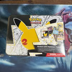 Pokemon Celebrations 25th Anniversary Collector's Chest Lunch Box Tin #1 - Image 1