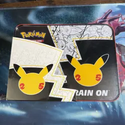 Pokemon Celebrations 25th Anniversary Collector's Chest Lunch Box Tin #1 - Image 3