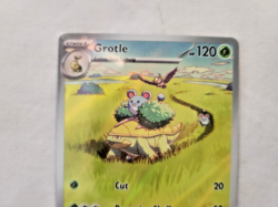 2024 Pokemon Full Art/Illustration Rare Holo Grotle (164/162) Temporal (NM) - Image 5