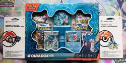 🔥Pokemon Gyarados Ex Premium Collection Box + 2-Set Pins! All New!🔥 - Image 1