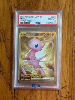 PSA 10 Mew ex 205/165 Pokemon - Image 1