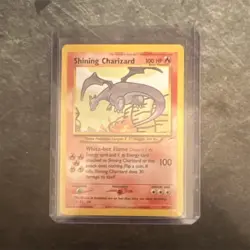 Pokemon Shining Charizard 107/105 Neo Destiny Shining Holo 100 HP 100 Attack - Image 1