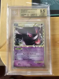 Pokemon Gengar Prime Triumphant Holo Ultra Rare #94 BGS 9.5 Gem Mint - Image 1