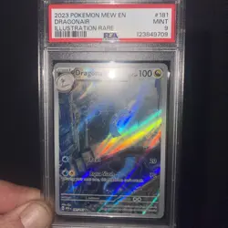 DRAGONAIR 181/165 151 ILLUSTRATION RARE PSA 9 - Image 1