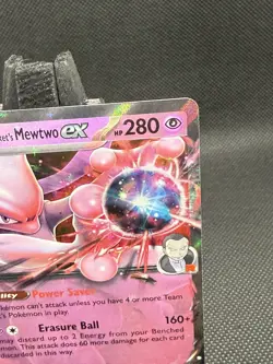 POKEMON Team Rocket's MEWTWO ex 081/182 DESTINED RIVALS RARE HOLO- NM - Image 5