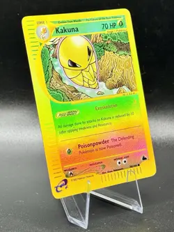 Kakuna 70/144 Reverse Holo Pokemon Skyridge 2003 Wotc Vintage LP/NM - Image 1