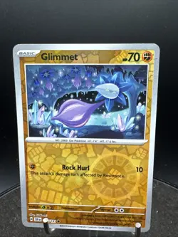 Glimmet 114/191 Reverse Holo Pokemon TCG: Surging Sparks Near Mint (NM) - Image 2