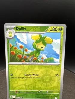 Dolliv #20/197 SV Obsidian Flames Reverse Holo Common Pokemon 2023 TCG Card - Image 2