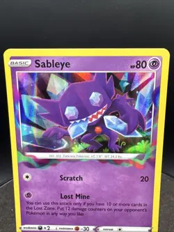Pokemon TCG Sableye Sword & Shield - Lost Origin 070/196 Holo Holo Rare - Image 2