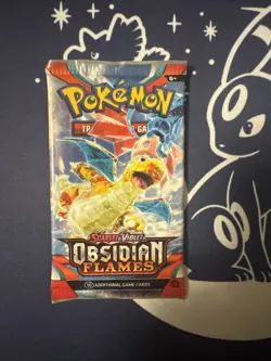 Pokemon TCG Scarlet & Violet — Obsidian Flames Booster Pack (Factory Sealed) - Image 1