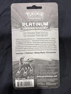 Pokemon TCG Platinum Rising Rivals Blister Leafeon Art *Factory Sealed* 2009 - Image 2