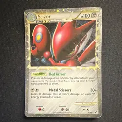 Scizor (Prime) 84/90 - Undaunted Holo Rare Pokemon TCG LP - Image 3