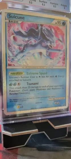 [CGC 7.5] Suicune SL11 - HeartGold SoulSilver Call of Legends Holo Rare POKEMON - Image 2