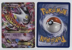 M Gengar EX Pokemon XY Black Star Promo #XY166 - Image 3