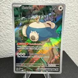 Pokemon Scarlet Violet Snorlax 051 Black Star Promo - Image 1