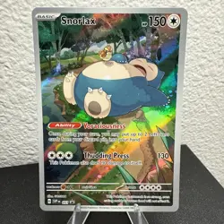 Pokemon Scarlet Violet Snorlax 051 Black Star Promo - Image 3