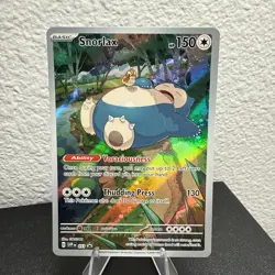 Pokemon Scarlet Violet Snorlax 051 Black Star Promo - Image 4