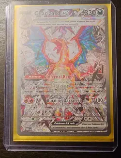 Pokemon Charizard ex Special Illustration Rare Obsidian Flames Holo 223/197 HP … - Image 1