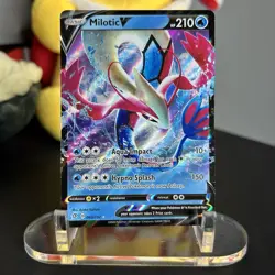 Milotic V 043/192 Swsh02: Pokemon Sword & Shield Rebel Clash Ultra Rare NM - Image 1